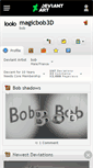 Mobile Screenshot of magicbob3d.deviantart.com