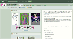 Desktop Screenshot of our-jewel-rouge.deviantart.com
