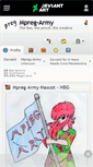 Mobile Screenshot of mpreg-army.deviantart.com