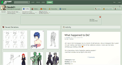 Desktop Screenshot of claude01.deviantart.com