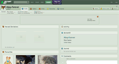 Desktop Screenshot of missy-forever.deviantart.com