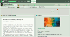 Desktop Screenshot of moonthegreat.deviantart.com