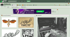 Desktop Screenshot of killddianette.deviantart.com