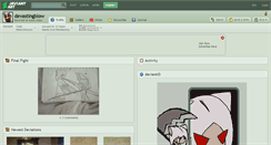 Desktop Screenshot of devastingblow.deviantart.com