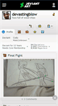 Mobile Screenshot of devastingblow.deviantart.com