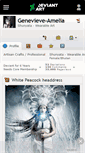 Mobile Screenshot of genevieve-amelia.deviantart.com