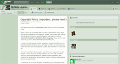 Desktop Screenshot of gr-holix-lovers.deviantart.com