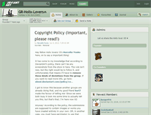 Tablet Screenshot of gr-holix-lovers.deviantart.com