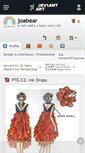 Mobile Screenshot of joabear.deviantart.com