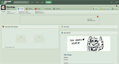 Desktop Screenshot of discotrap.deviantart.com