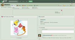 Desktop Screenshot of chameron.deviantart.com