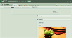 Desktop Screenshot of cloverbox.deviantart.com