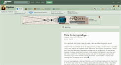Desktop Screenshot of equinus.deviantart.com