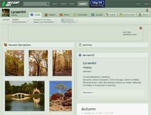 Tablet Screenshot of lycaenini.deviantart.com