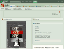 Tablet Screenshot of nfedu.deviantart.com