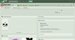 Desktop Screenshot of black-dawn.deviantart.com