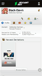 Mobile Screenshot of black-dawn.deviantart.com