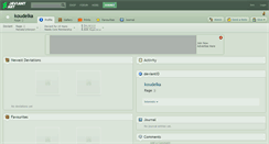 Desktop Screenshot of koudelka.deviantart.com
