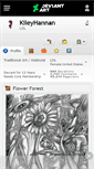 Mobile Screenshot of kileyhannan.deviantart.com