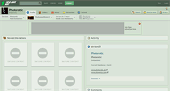 Desktop Screenshot of photorotic.deviantart.com