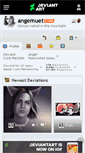 Mobile Screenshot of angemuet.deviantart.com