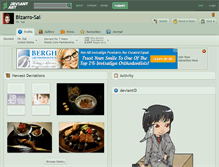 Tablet Screenshot of bizarro-sai.deviantart.com