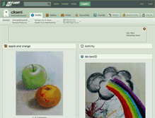 Tablet Screenshot of cikseni.deviantart.com