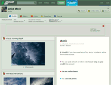 Tablet Screenshot of amka-stock.deviantart.com
