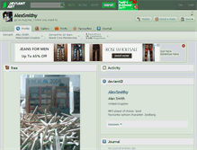 Tablet Screenshot of alexsmithy.deviantart.com