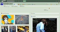 Desktop Screenshot of marshmallow-ferret.deviantart.com