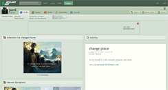 Desktop Screenshot of jcevil.deviantart.com