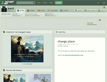 Tablet Screenshot of jcevil.deviantart.com