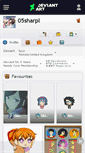 Mobile Screenshot of 05sharpl.deviantart.com