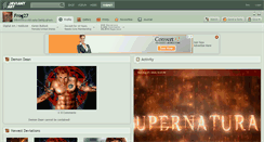 Desktop Screenshot of frog27.deviantart.com