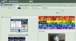 Desktop Screenshot of knight-of-god.deviantart.com