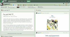 Desktop Screenshot of foxgamer01.deviantart.com