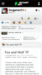 Mobile Screenshot of foxgamer01.deviantart.com