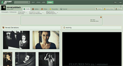 Desktop Screenshot of nowaryesblack.deviantart.com