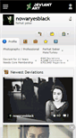 Mobile Screenshot of nowaryesblack.deviantart.com