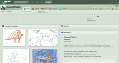 Desktop Screenshot of calumetcitation.deviantart.com