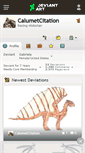 Mobile Screenshot of calumetcitation.deviantart.com