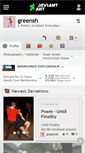 Mobile Screenshot of greensh.deviantart.com