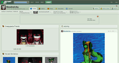 Desktop Screenshot of bloodred-shu.deviantart.com