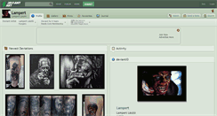 Desktop Screenshot of lampert.deviantart.com