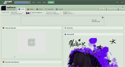 Desktop Screenshot of malhorse.deviantart.com
