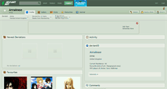 Desktop Screenshot of annalease.deviantart.com