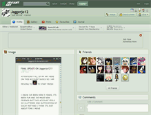 Tablet Screenshot of jaggerjo12.deviantart.com