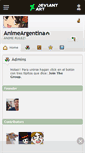 Mobile Screenshot of animeargentina.deviantart.com