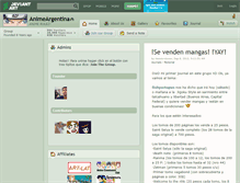 Tablet Screenshot of animeargentina.deviantart.com