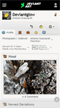 Mobile Screenshot of deviantglow.deviantart.com